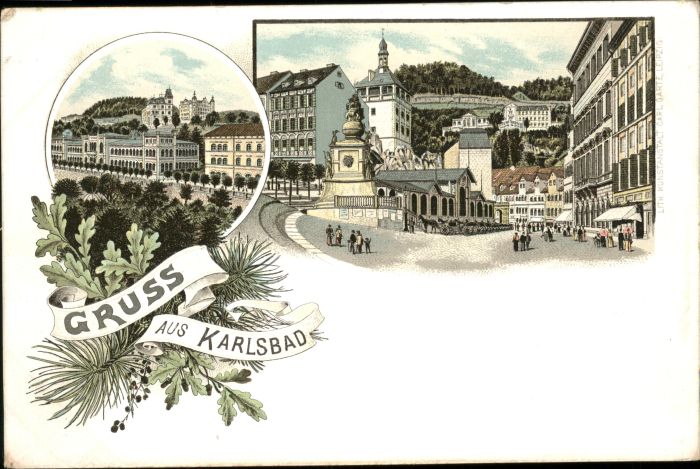 Karlsbad Eger Karlsbad_Böhmen