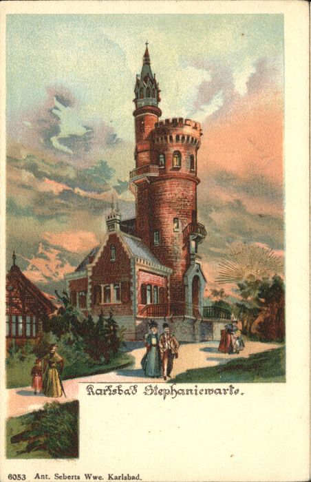 Karlsbad Eger Karlsbad_Böhmen Stephaniewarte