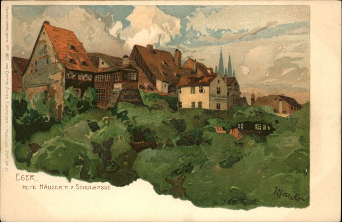 Eger Cheb Tschechien Eger Künstler Marcks