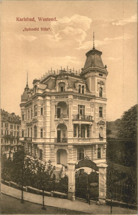 Karlsbad Eger Karlsbad_Böhmen Splendid Villa