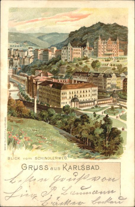 Karlsbad Eger Karlsbad_Böhmen