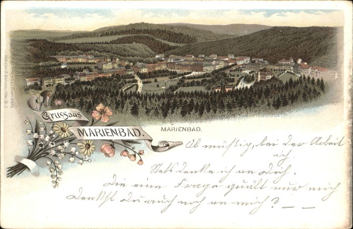 Marienbad Tschechien Boehmen Marienbad