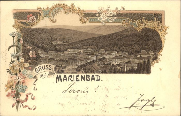 Marienbad Tschechien Boehmen Marienbad