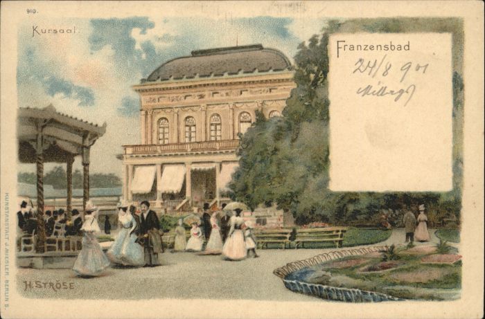 Franzensbad Künstler H Ströse *