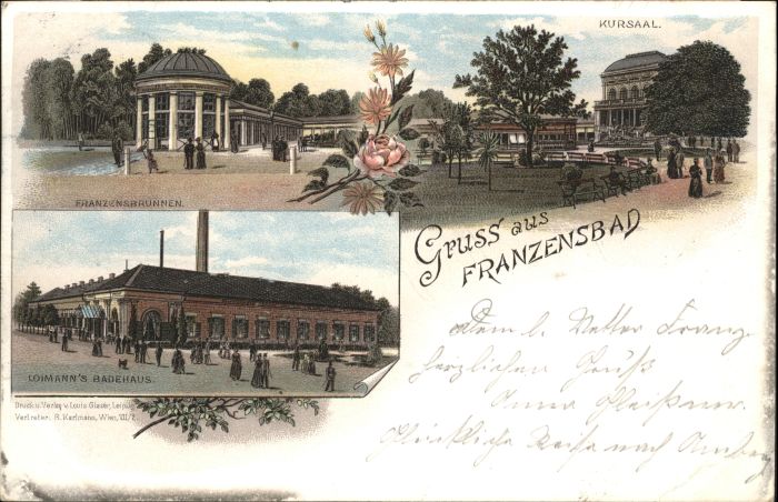 Franzensbad Franzensbrunnen Badehaus