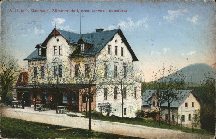 Stimmersdorf Cafe Hütels Gasthaus Rosenberg