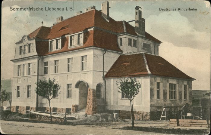 Liebenau Boehmen eutsches Kinderheim