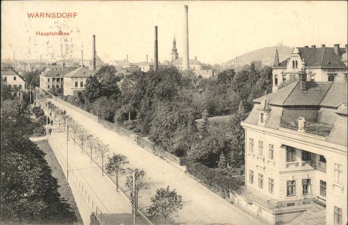 Warnsdorf Varnsdorf Boehmen Warnsdorf Hauptstrasse