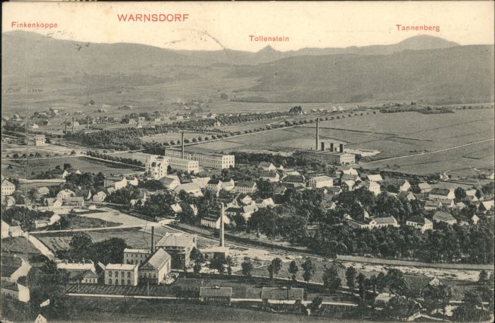 Warnsdorf Varnsdorf Boehmen Warnsdorf Finkenkoppe Tollenstein Tanne