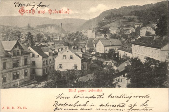 Bodenbach-Tetschen Boehmen Bodenbach