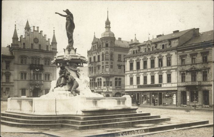 Tetschen-Bodenbach Boehmen Tetschen Denkmal