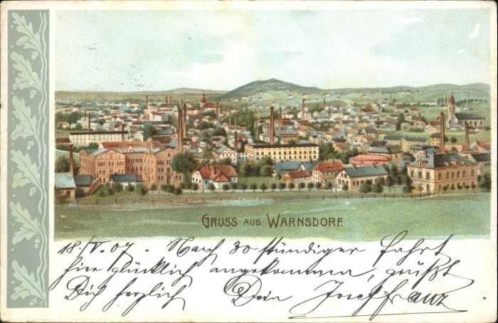 Warnsdorf Varnsdorf Boehmen Warnsdorf