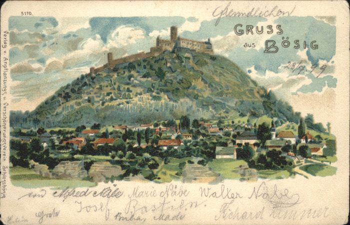 Schlossboesig Tschechien Bösig Schloss