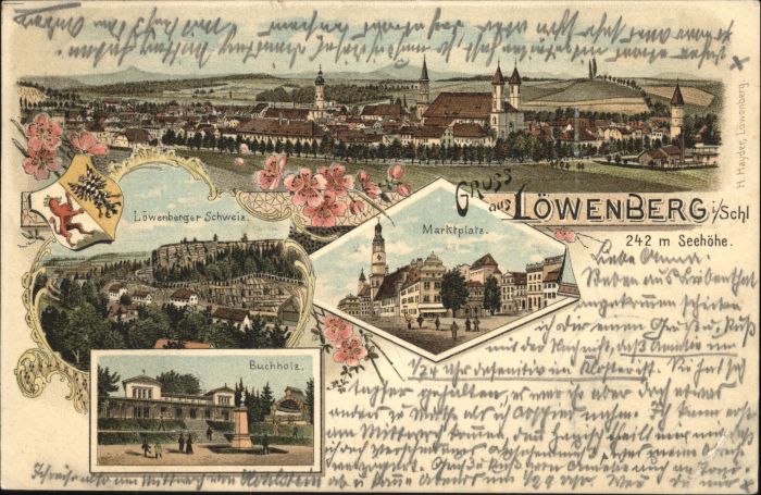 Loewenberg Niederschlesien Lwowek Slaski Löwenberg Buchholz Marktplatz