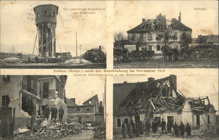 Soldau Eisenbahn Rathaus