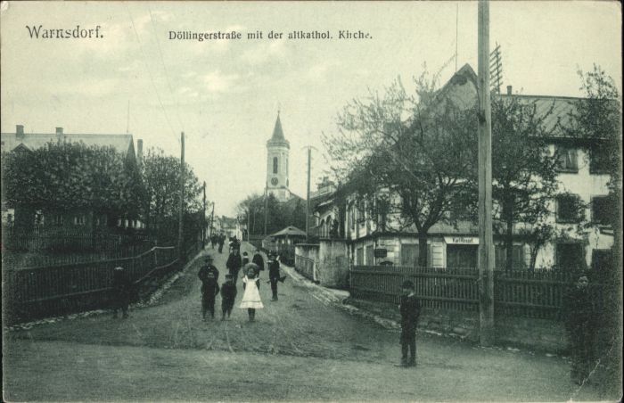 Warnsdorf Varnsdorf Boehmen Warnsdorf Döllingerstrasse Kirche