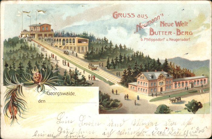 Georgswalde Butter Berg Bahn