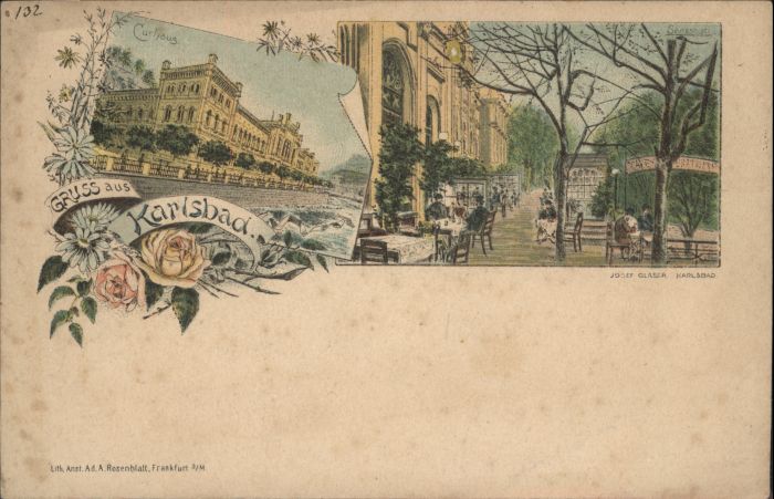 Karlsbad Eger Karlsbad_Böhmen Kurhaus