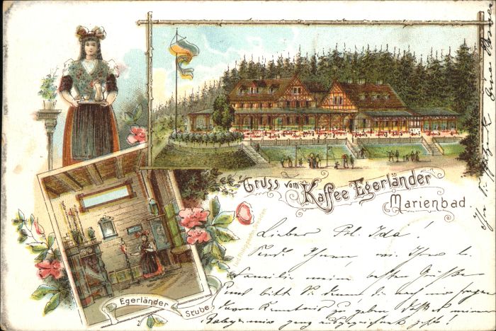 Marienbad Tschechien Boehmen Marienbad Kaffee Egerländer