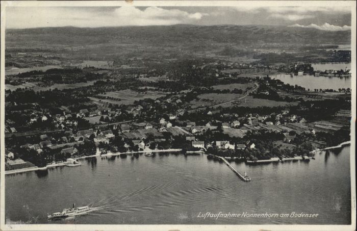 Nonnenhorn Bodensee Fliegeraufnahme