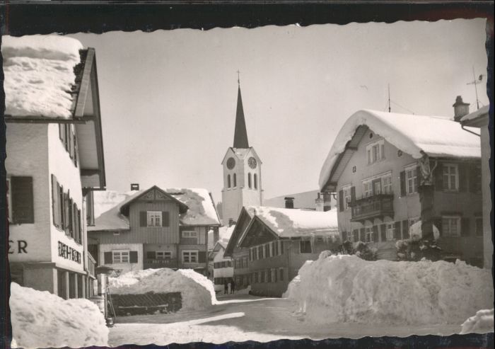 Oberstaufen Oberallgaeu Bayern Lindauerstrasse