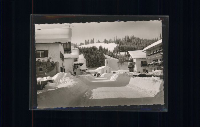 Oberstaufen Oberallgaeu Bayern Hugo von Koenigseggstrasse