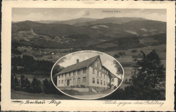 Steig Breitnau Gasthof Pension zum Löwen