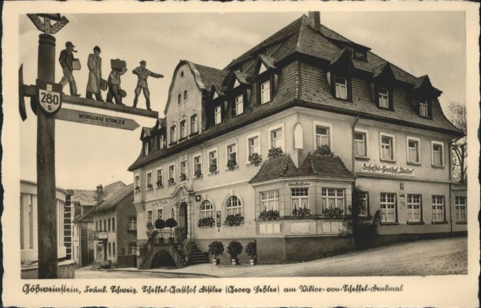 Goessweinstein Scheffel-Gasthof Distler