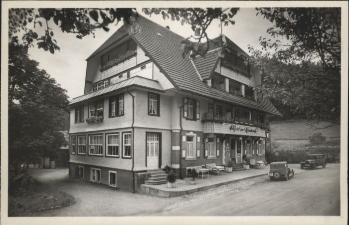 Au Todtmoos Pension zum Hirschen