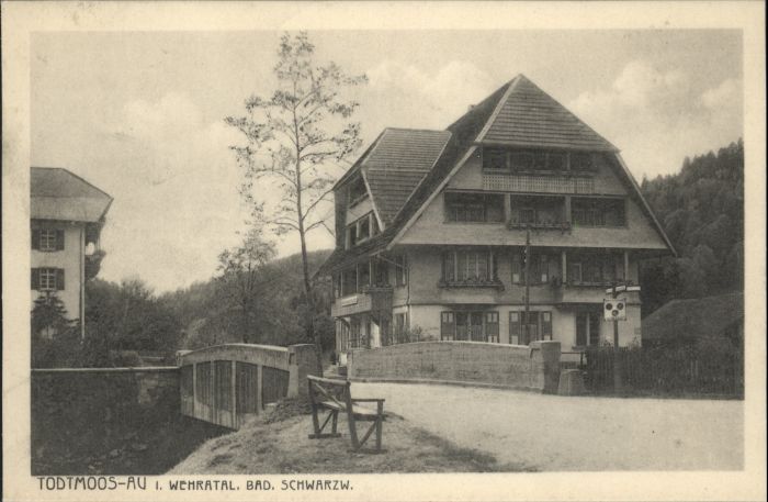 Au Todtmoos Pension zum Hirschen Wehraschlucht