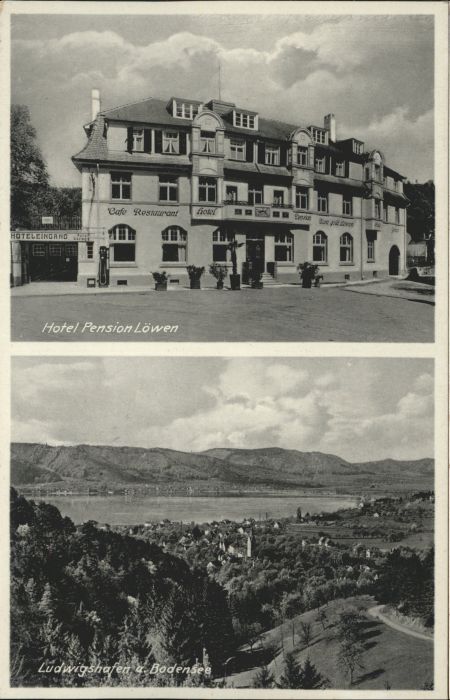 Ludwigshafen Bodensee Hotel Pension Loewen