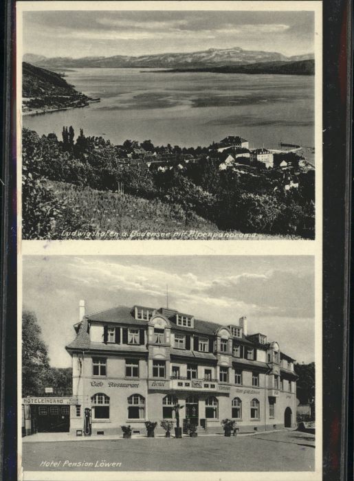 Ludwigshafen Bodensee Hotel Pension Loewen