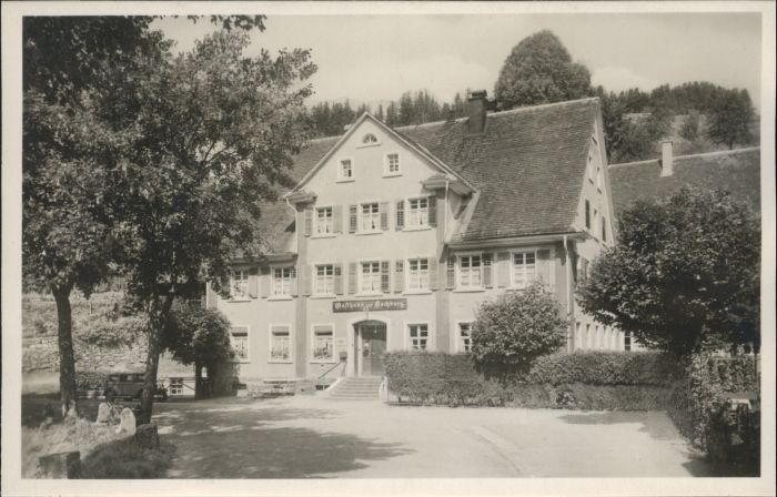 Guetenbach Furtwangen Gasthaus Pension zur Hochburg