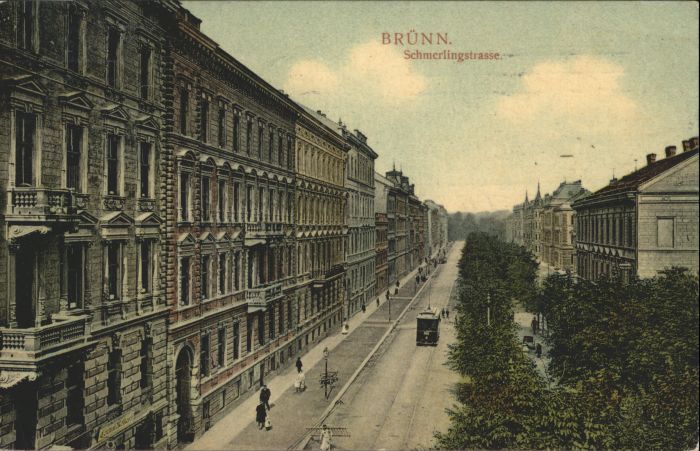 Bruenn Brno Brünn Schmerlingstrasse Strassenbahn