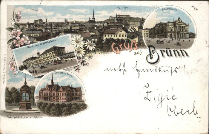 Bruenn Brno Brünn Spielberg Stadttheater Bahnhof De