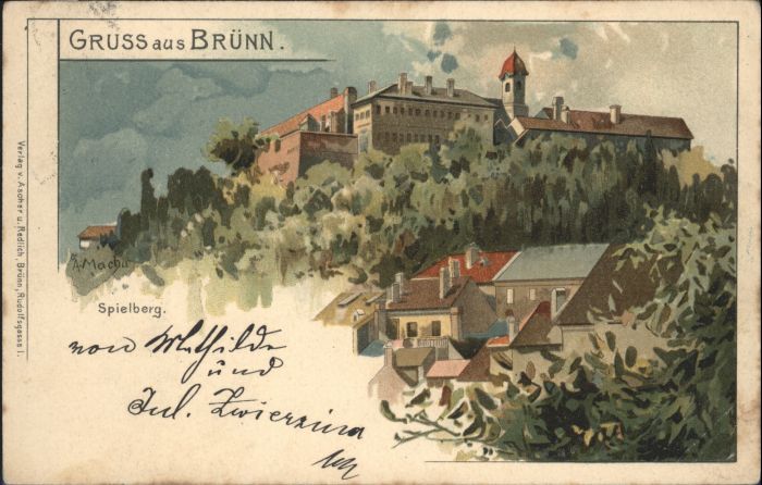 Bruenn Brno Brünn Spielberg Künstler A Macha x