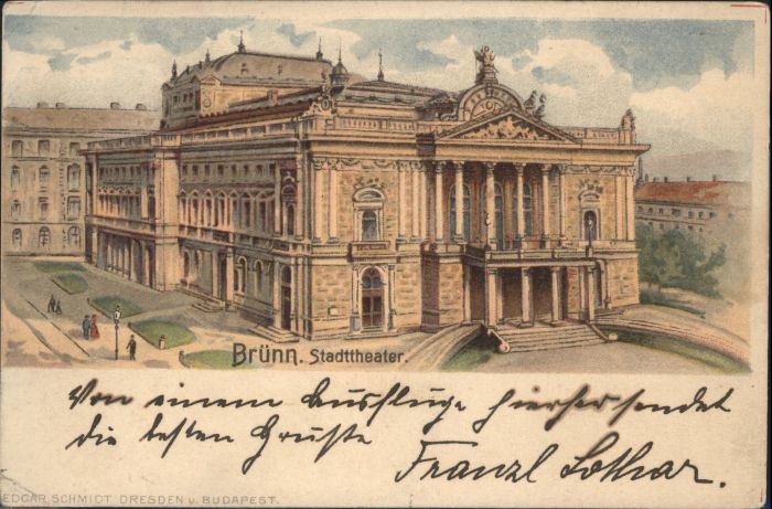 Bruenn Brno Brünn Stadttheater