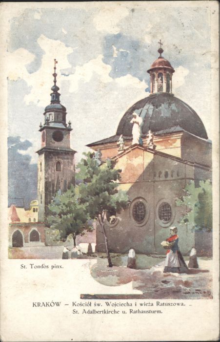 Krakau Krakow Krakau St Tondos pinx