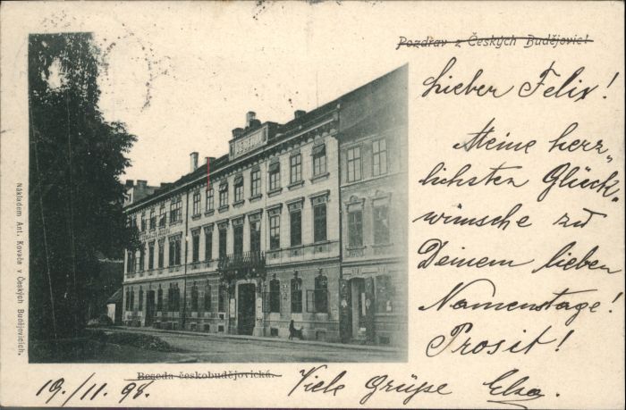 Budweis Ceske Budejowice Budweis Pozdrav