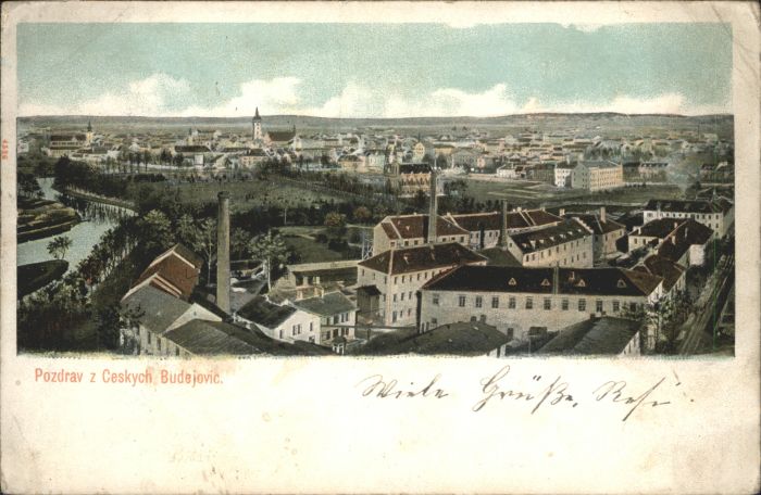 Budweis Ceske Budejowice Budweis Ceskych Pozdrav