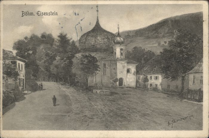 Eisenstein Zelezna Ruda Eisenstein Böhmen Künstler A Schweitzer