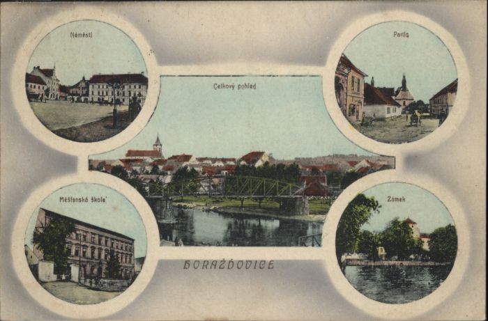 Horazdovice Namesti Mesfanska skola Zamek