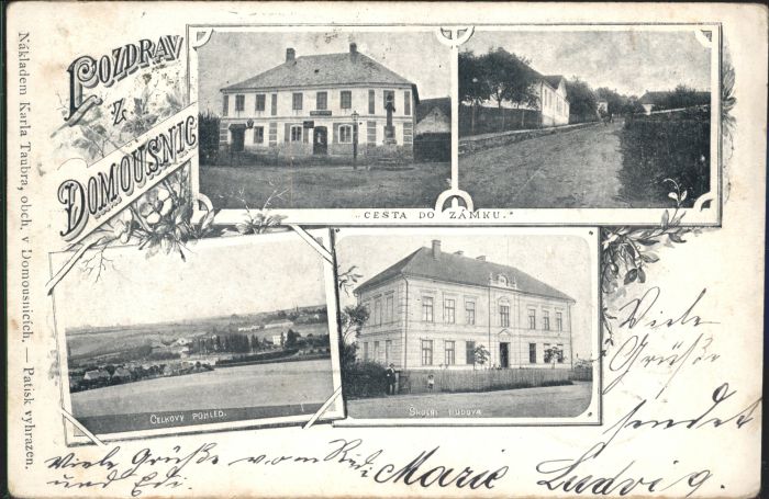 Domousnice Pozdrav Cesta do Zamku