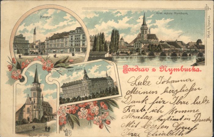 Nymburk Neuenburg Elbe Nymburk Namesti Kostei Jilji