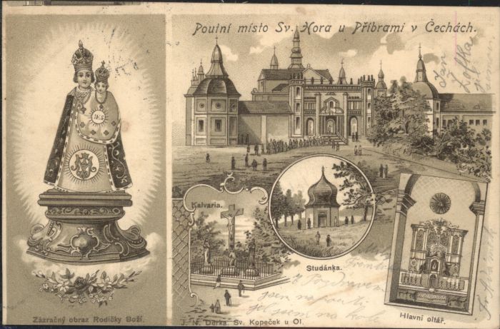 Pribram Cechach Kalvaria Studanka Hlavni Oltar