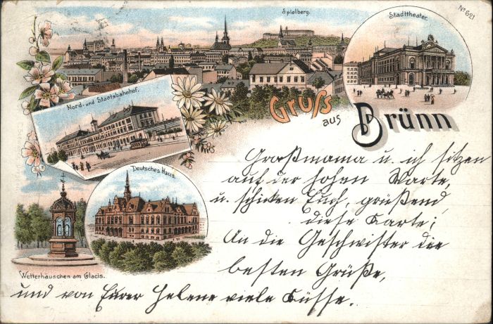 Bruenn Brno Brünn Spielberg Stadttheater Bahnhof De