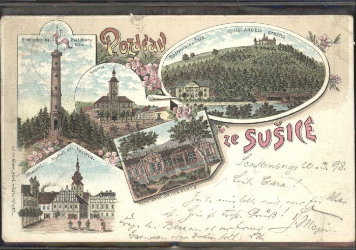 Susice Pozdrav Restaurant Capa Kostel Andela