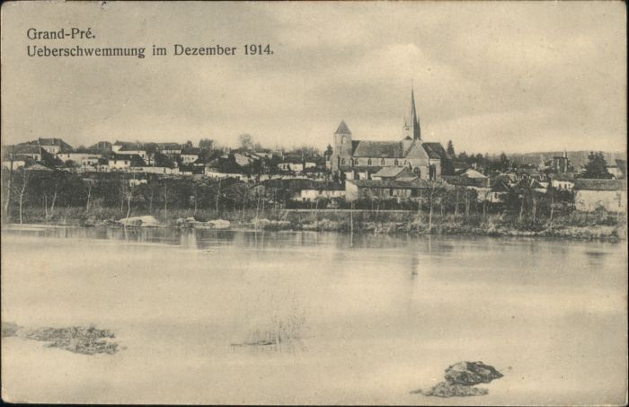 Grandpre Überschwemmung