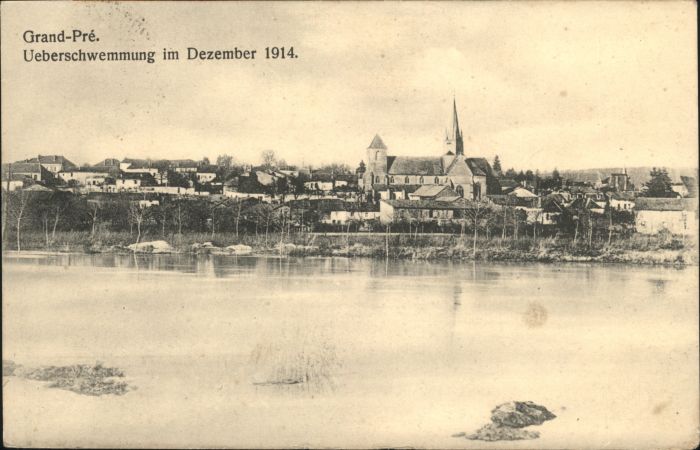 Grandpre Überschwemmung