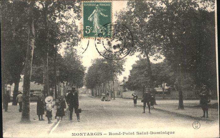 Montargis Loiret Montargis Rond Saint Dominique